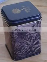 Small Colored Tea Sample Tin Box thumbnail-4