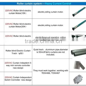 Wireless Remote Electric Motorized Roller Blinds thumbnail-3