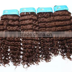 Fashion Style DEEP CURL Hair Afro Kinky Curly 100% Indian Human Hair Extensions thumbnail-4