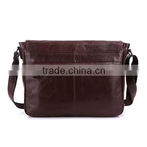 2016 New Model Fashion China Supplier Mens Leather Shoulder Bag thumbnail-4
