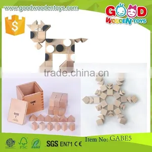 Continued Selling Kids Learning Toys Cubes & Triangular Prisms OEM Gabe Creative Toys thumbnail-1