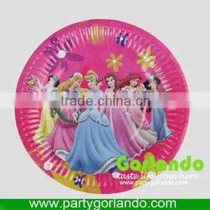 10.5" Custom Printed Disposable Paper Plate thumbnail-1
