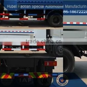 Dongfeng Vacuum Suction Sewage Truck 8-12m3 Fecal Tank Truck for Sale DFL thumbnail-4