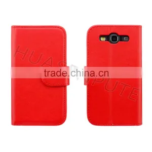 Low Price China Mobile Phone Cases for S3 Wallet Leather Case thumbnail-3