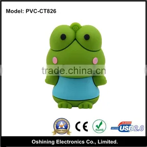 Direct by China Lovely Gift Usb , Frog Usb Drive , Cartoon Usb Drive for Hot Selling (PVC-CT826) thumbnail-1