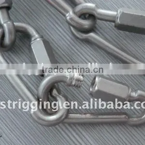 ZINC PLATED SPECIAL CARABINER HOOK WITH SCREW thumbnail-3