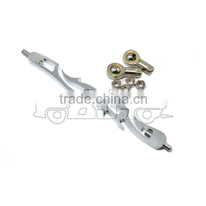 BJ-SL288-03 High Quality Chrome Aluminum Motorcycle Flame Shifter Rod thumbnail-1