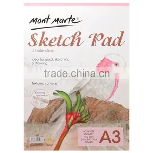 Mont Marte Sketch Pad 150gsm 25 Sheet A3 thumbnail-1