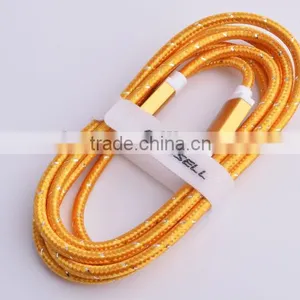 3ft Strong Durable 100% Factory Test Fabric Nylon Braided USB Charger Cable thumbnail-3
