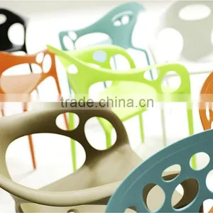 High Quality Wholesale Polypropylene Plastic Chair for Sale/ Plastic Supernatural Armchair/ Plastic Chair With Multicolors thumbnail-2