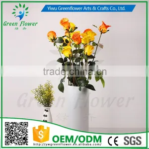 Greenflower 2016 Wholesale Real Touch Latex PU China Artificial Flowers Rose for Wedding Decoration thumbnail-4