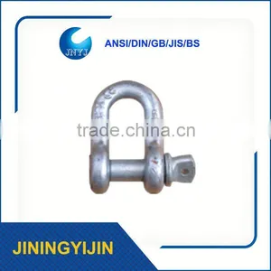G210 Iron Pin D Shackle thumbnail-1