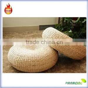 Handmade Natural Fiber Cornhusk Straw Window Seat Cushion thumbnail-1
