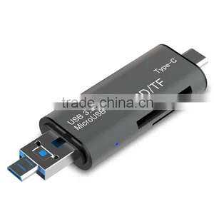 Bluetooth Type-c Card Reader,credit Usb-c Card Readers,usb Hub USB C Card Reader Combo thumbnail-1
