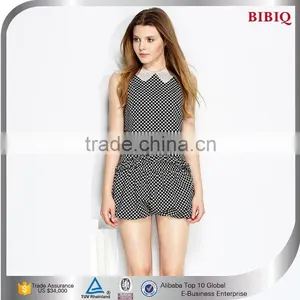 Cheap Striped Black And White Formal JumpSuits for Women in Stock thumbnail-1