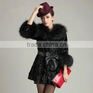 Newest Long Women Natural Mink Fashion Fur Coats 2013-2014 "11" thumbnail-1