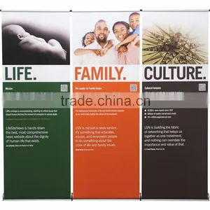 Custom PVC Printed Type Display Banner Standing Banner Advertising Roll Up Banner Quality Choice Most Popular thumbnail-3