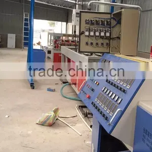 A Four Threading Pipe Plastic Extruder PVC Pipes Production Line thumbnail-3