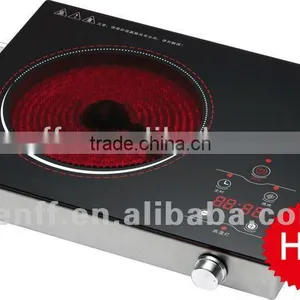 Handle Type! Stainless Steel Housing Knob Control and 2000W A6819 Schott Cerane Hob thumbnail-1