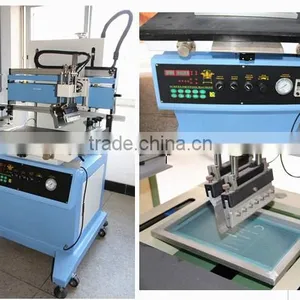 LC Automatic Flatbed Screen Printing Machine With Vacuum Table for Ruler Paper Bag thumbnail-5