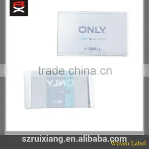 High Desity Damask Woven Label for Clothing thumbnail-1