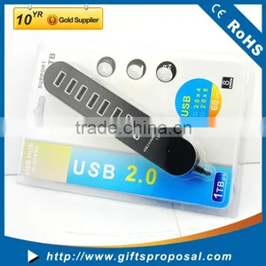7-port USB Hub USB 2.0 / USB External 7-port USB Hub thumbnail-1