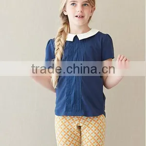 USA Children's Organic Cotton Ruffle t Shirts Wholesale Price so Cheaper thumbnail-3