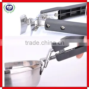 Customized Logo Stainless Steel Hot Safe Plate Tong thumbnail-1