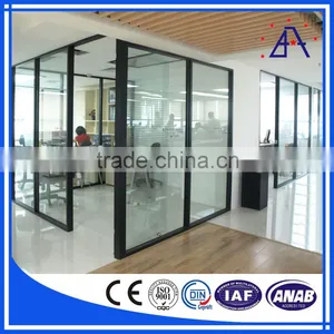 Brilliance High Quality Aluminium Frame Wall Glass Partition thumbnail-3
