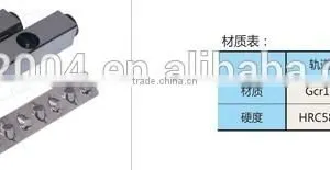 2016 Guide Bearings Precision Cross Roller Linear Guide thumbnail-2