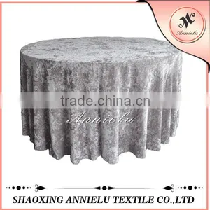 Hot Sale Flannelette Polyester Table Cloth for Wedding thumbnail-1