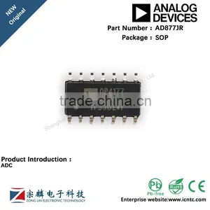 Genuine Original AD877JR SOP SOP AD877 ADC thumbnail-1