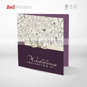 Luxury Wedding Card Invitation Printing China From India thumbnail-1