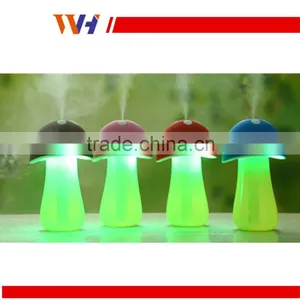 Mushroom Shape Home Used Usb LED Light Air Humidifier thumbnail-5
