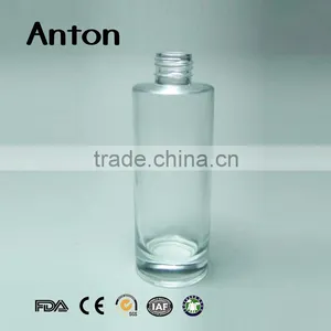 100ml Round Bottles Perfume Cream Clear With Plastic or Aluminum Lid thumbnail-1