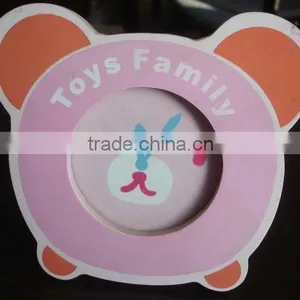 PF1083 Bear Head Shaped Wooden Photo Frame thumbnail-1