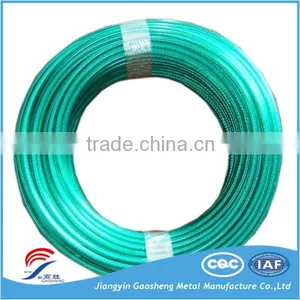6x19 Chinese Well-renowned Pvc Coating Wire Rope thumbnail-1