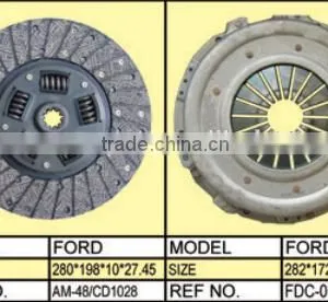 BRONCO Clutch Disc and Clutch Cover/American Car Clutch /AM-48/CD1028/FDC-08/CA0064 thumbnail-1