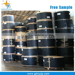 Custom Size Paperboards Black Paper Mill 100% Virgin Pulp Black Board Sheets thumbnail-6
