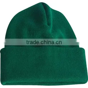 Warm Acrylic Winter Ski Long Knitted Watchcap Beanie Hat thumbnail-5