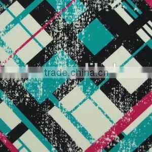 Green Square Spandex Print Nylon Fabric for Beach Chair thumbnail-2