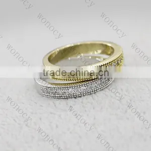 2016 Dongguan New Design Cheap Price Wholesale Fashion Silver Wedding Ring thumbnail-5