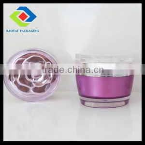50G Special Flower Shape Cosmetic Cream Empty Jar,name Brand Container thumbnail-1