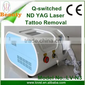 China Suppliers Hot-sale RGB Double Rod Tattoo Laser Removal Machine thumbnail-1