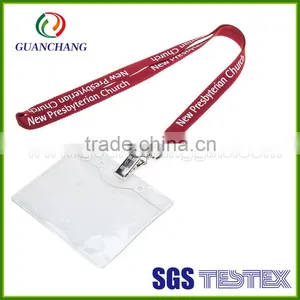 Wholesale Promotional Lanyard With Credit Card Holder, PVC Card Holder Lanyard thumbnail-1