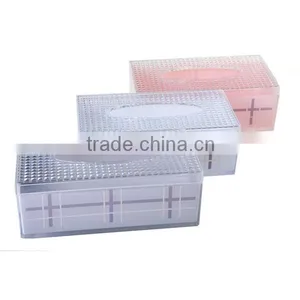 Concise Style Grid Square Tissue Box Decorate Sanitary Ware thumbnail-1