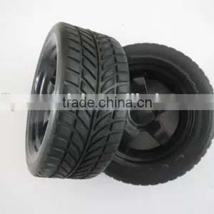 RC Car Tires and Wheels 1/10 On Road Tires (20366) thumbnail-1