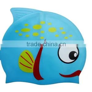 Boys Eco Friendly Reusable Silicone Swiming Cap thumbnail-1