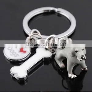 Custom Mini Security Bog Hard Pvc Zine Alloy Lover Key Ring thumbnail-1