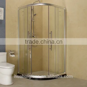 Custom With Frame Sliding Tempered Glass Shower Rooms thumbnail-3